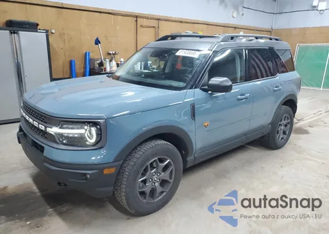 2022 Ford Bronco Sport Badlands z USA, uszkodzony, nr VIN 3FMCR9D94NRD78390